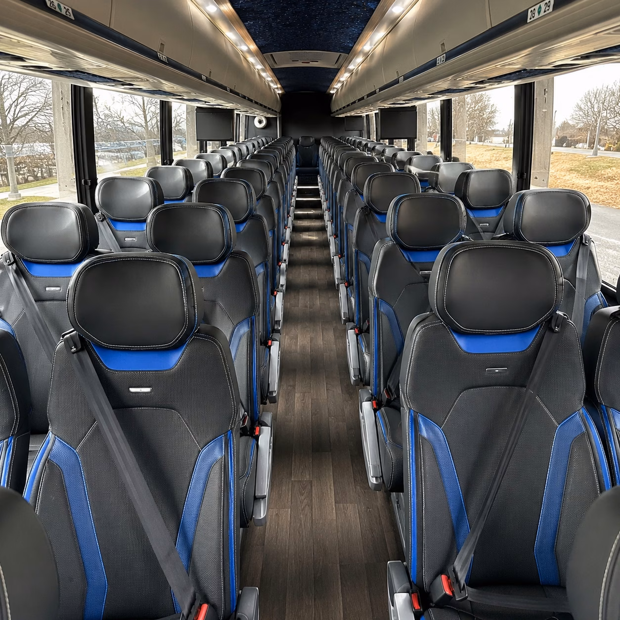 charter bus rentals for merced weddings