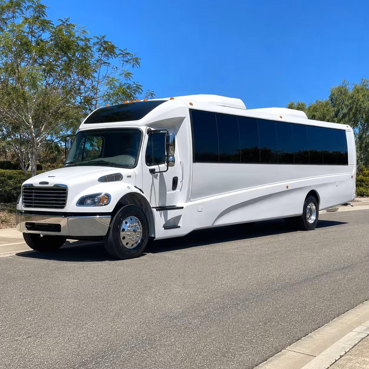 event transportation bus rentals in merced