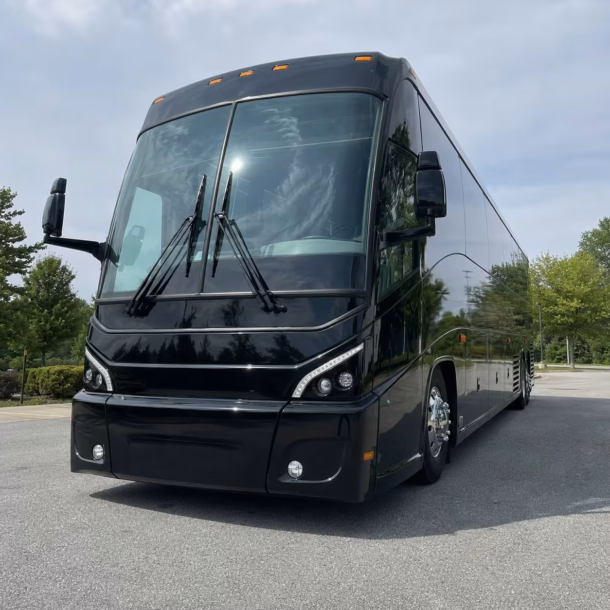 merced charter bus rental fleet