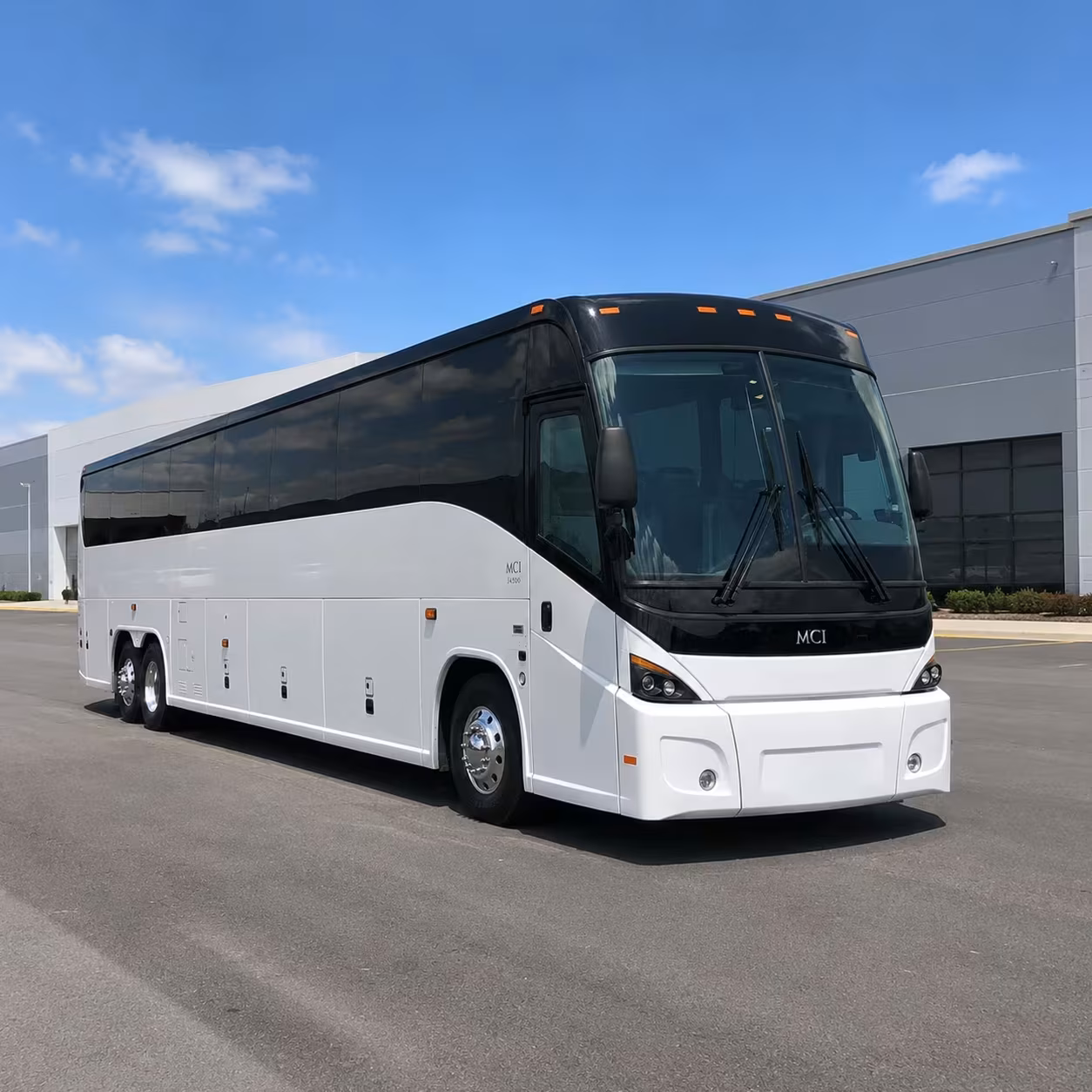 warehouse and distribution center shuttle buses in merced