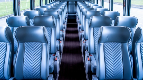 50 passenger charter bus interior stockton