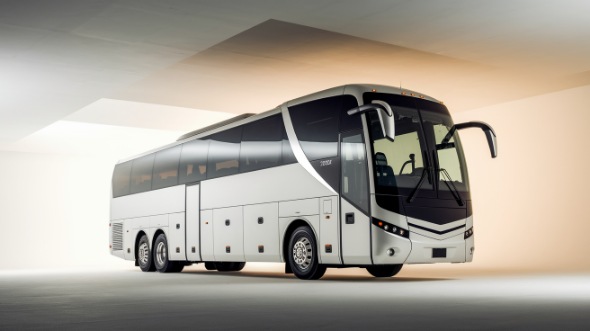 54 passenger charter bus stockton