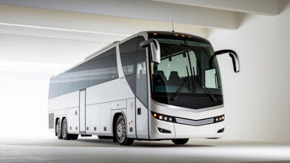 55 passenger charter bus stockton